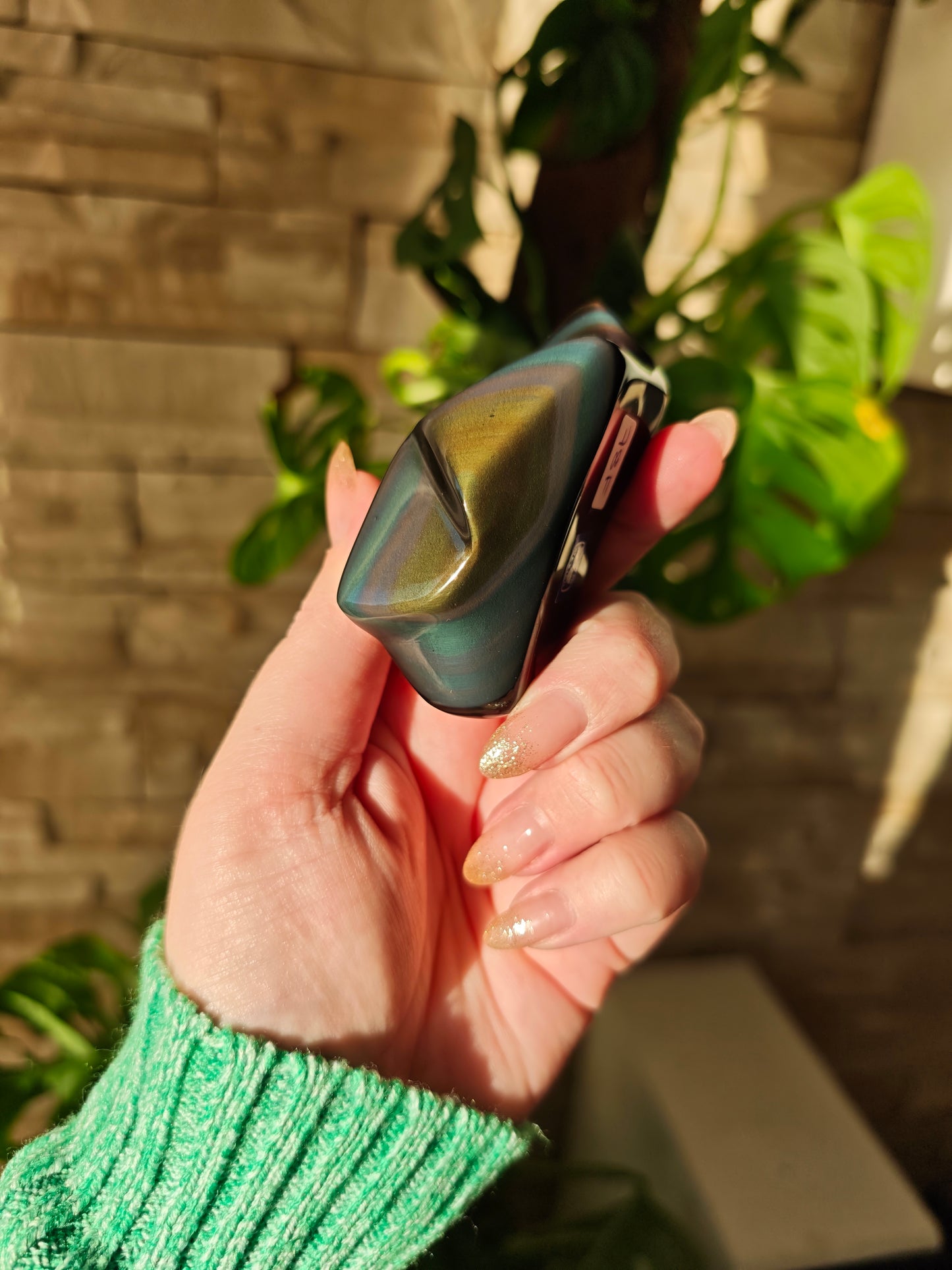 Regenbogen Obsidian Freiform 78F