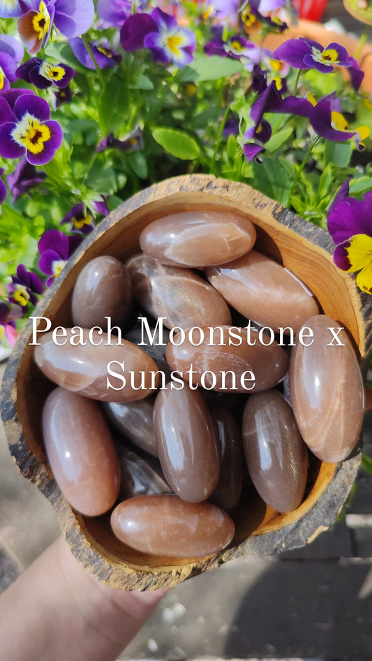 Peach Moonstone x Sunstone Shiva - Choose your own