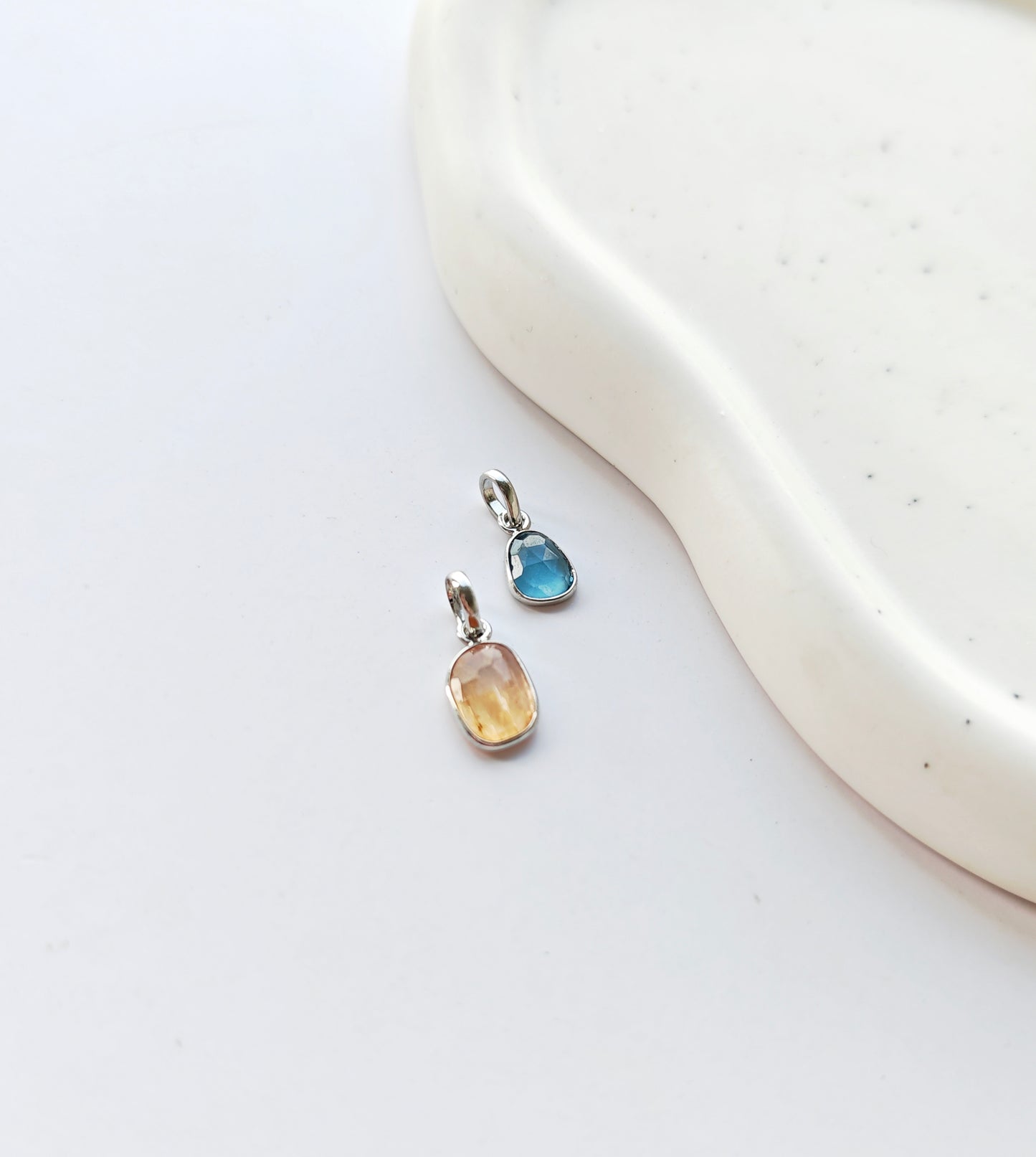 Kleine Facettierte Anhänger