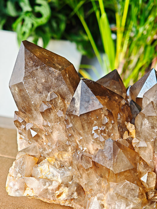 Rauchiger Citrin aus Finnland