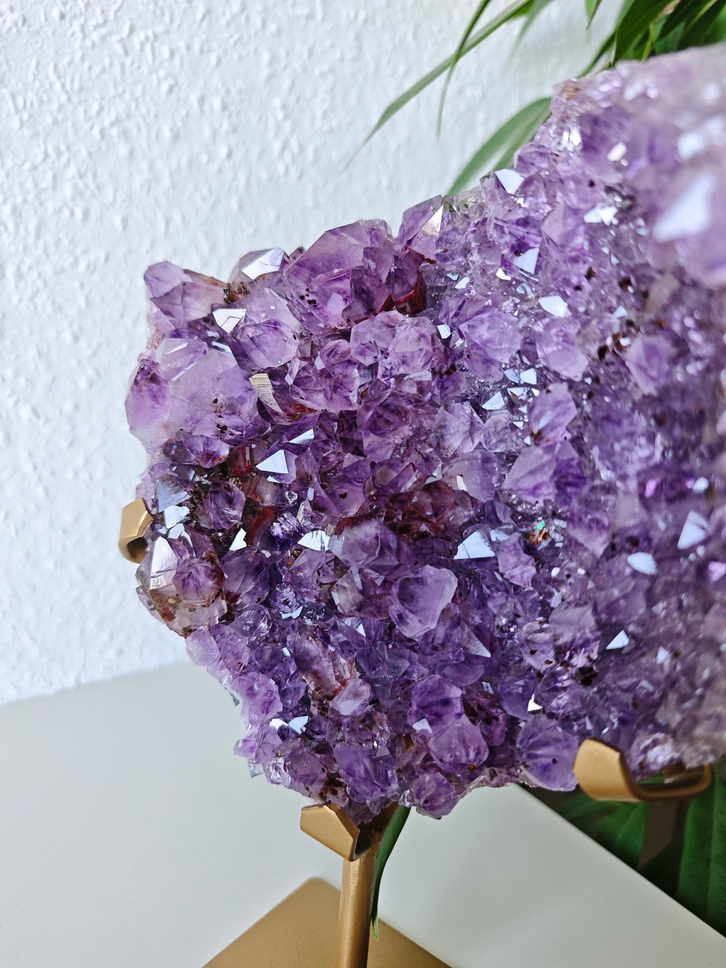 Amethyst X Hämatit Cluster