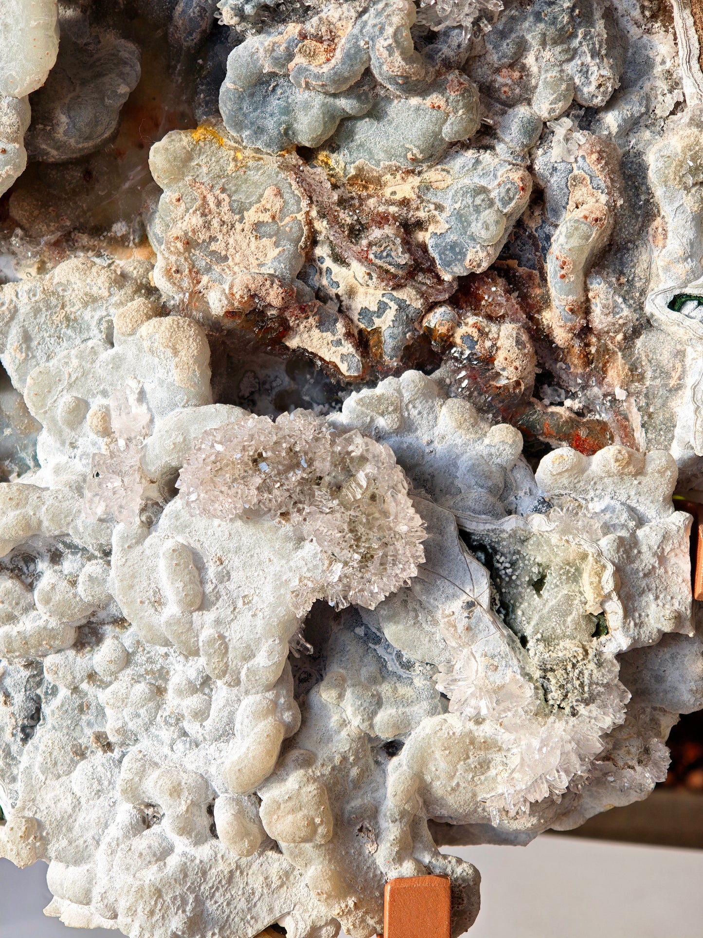 Amethyst Blumen Mix Platte "Wintergeist"