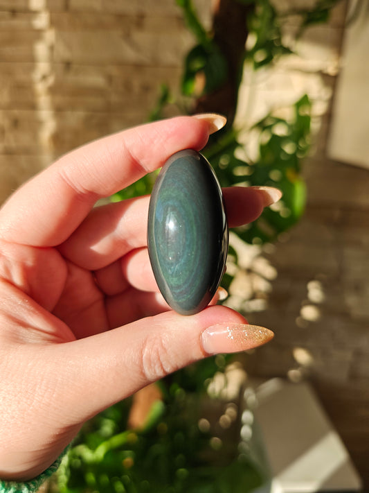 Regenbogen Obsidian Shiva C