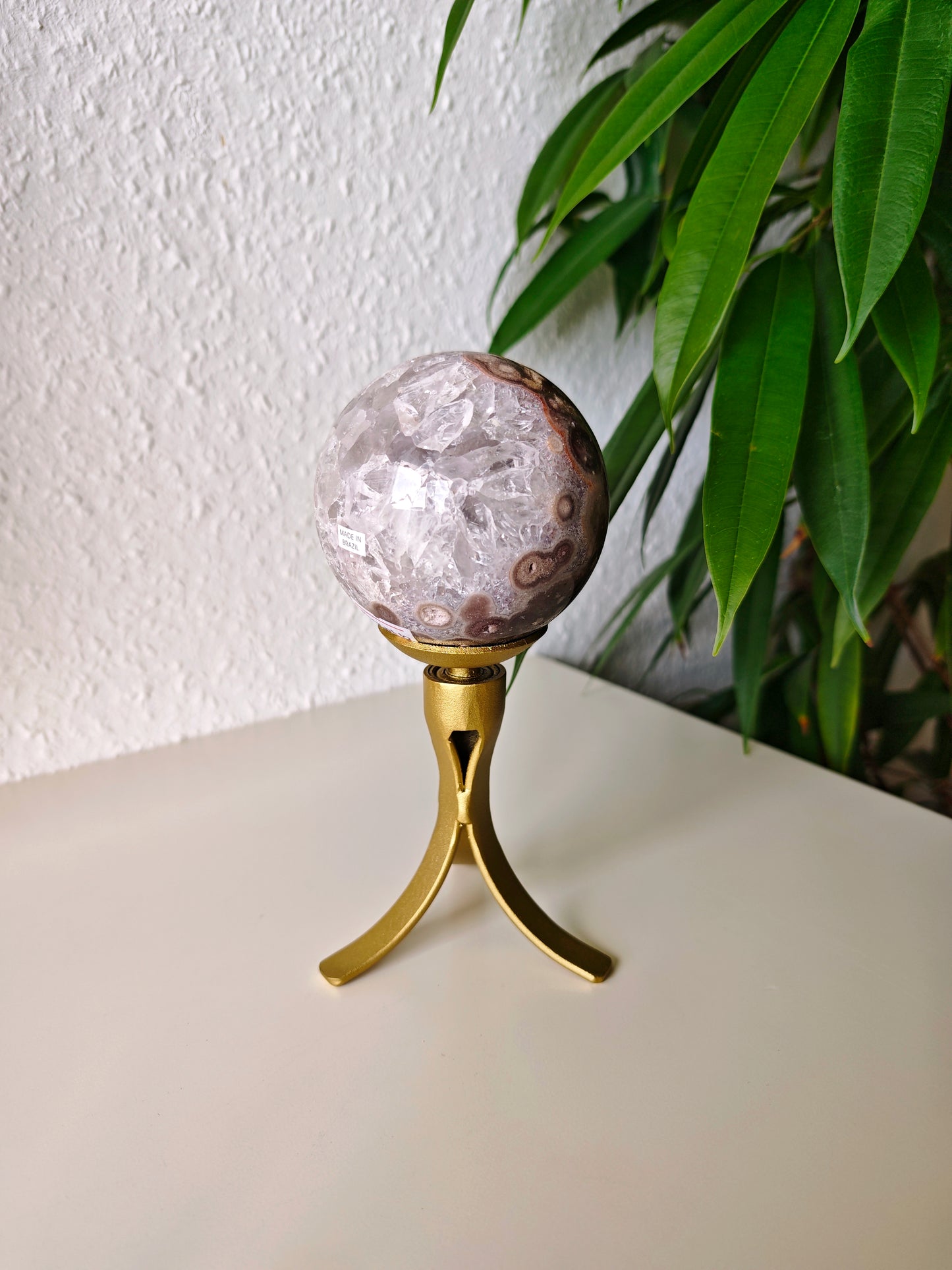 Pinker Amethyst x Amethyst Kugel 180