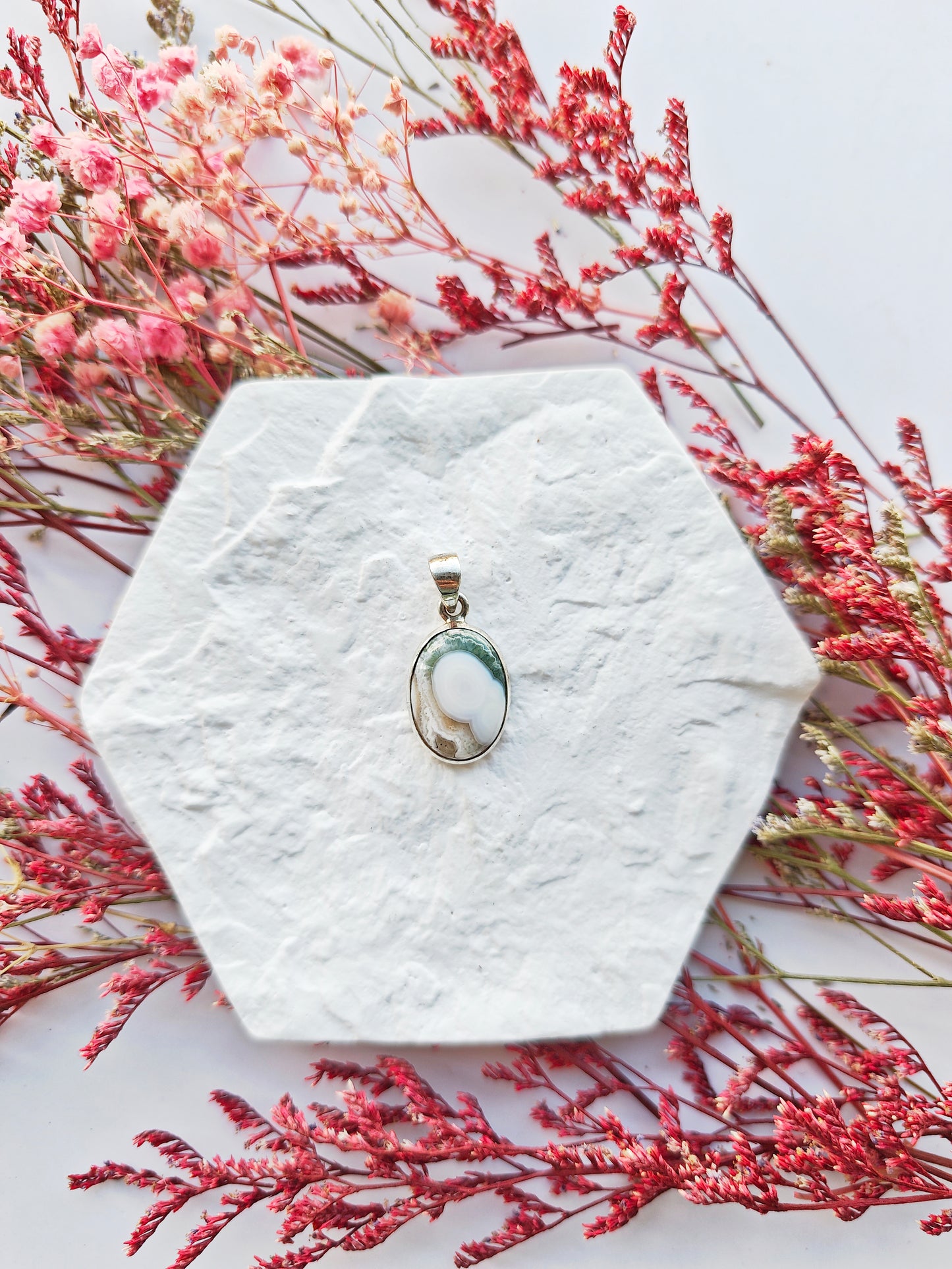 Ozean Jaspis Anhänger 42Z